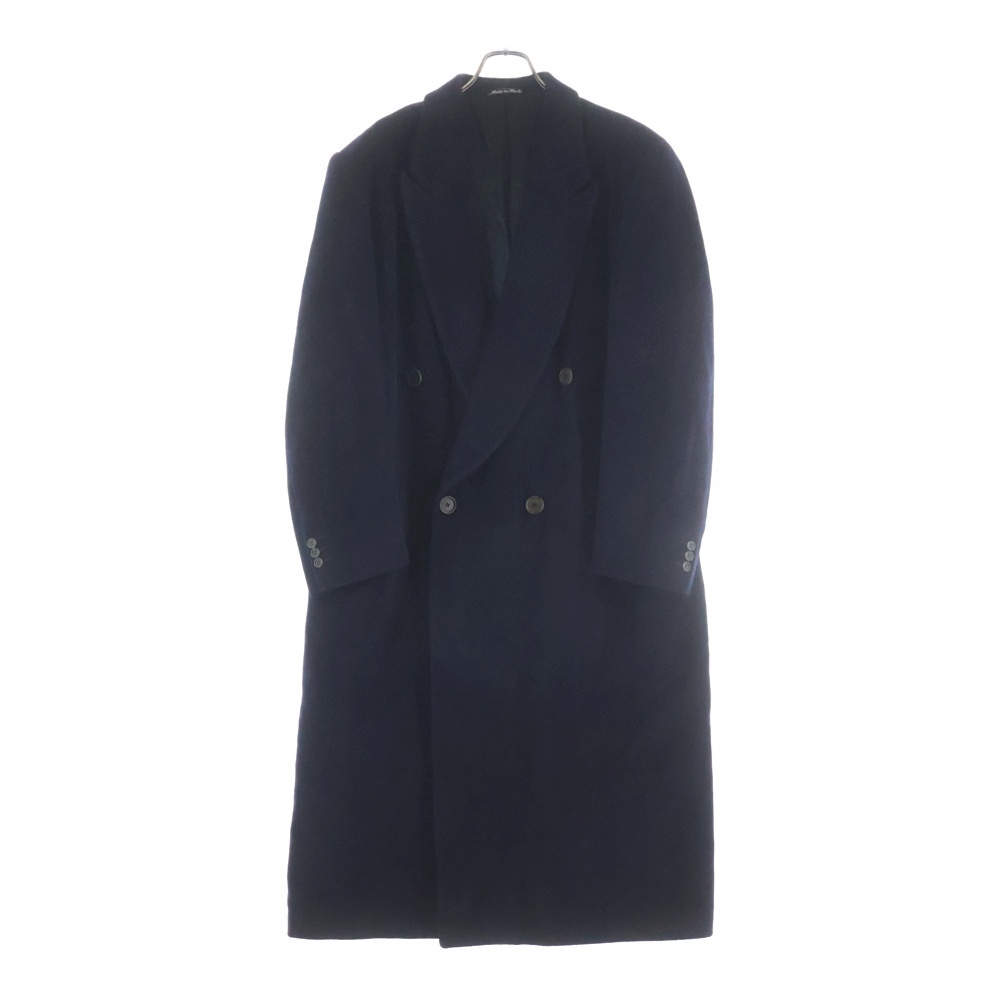 ロングコート ウール ネイビー Bランク