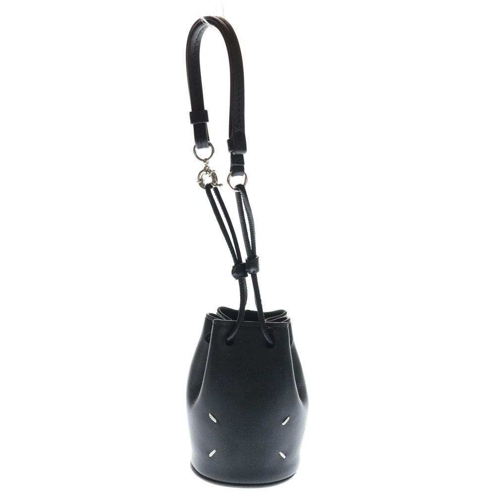 タビ バケット マイクロ ミニバッグ ポーチ 巾着バッグ ブラック Bランク