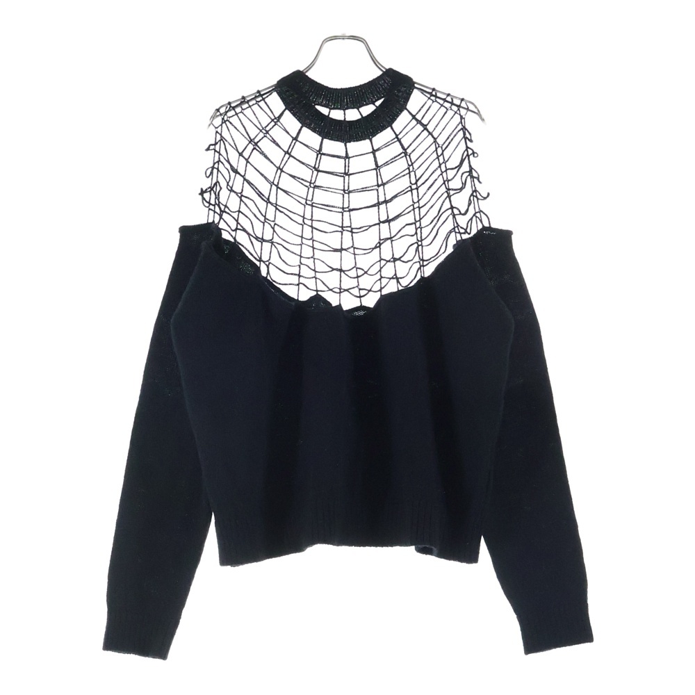 knit sweater ニットセーター ブラック Bランク