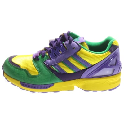 ×atmos ZX 8000 G-SNK BRAZIL アトモス ZX 8000 G-SNK ブラジル ローカットスニーカー イエロー/パープル/グリーン US9/27cm GX7185 Sランク