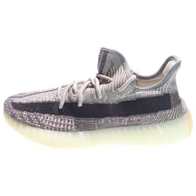 YEEZY BOOST 350 V2 ZYON イージーブースト 350 V2 ザイオン ローカットスニーカー ベージュ/ブラウン US9.5/27.5cm FZ1267 Sランク