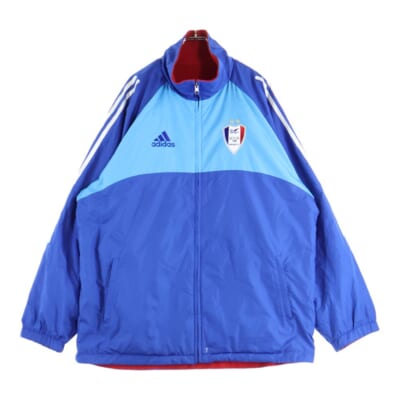 FC DALLAS REVERSIBLE JACKET FCダラス リバーシブル トラック フリースジャケット ブルー/レッド Bランク