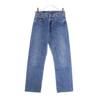 90S VINTAGE 501 ボタン裏501 USA製 ストレート ボタンフライ ヴィンテージ デニムパンツ インディゴ 501-6182 Bランク