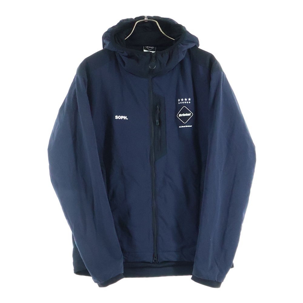 21AW LYCRA HOODED BLOUSON ライクラ ジップアップフーデッドジャケット ネイビー FCRB-212055 Bランク