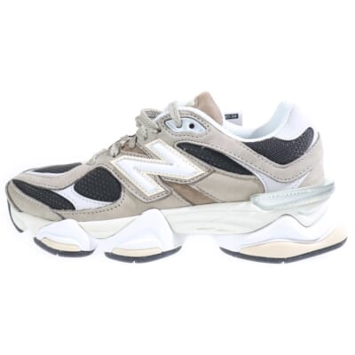 U9060CTA スエードレザー ローカットスニーカー ベージュ レディース US6/24cm Sランク