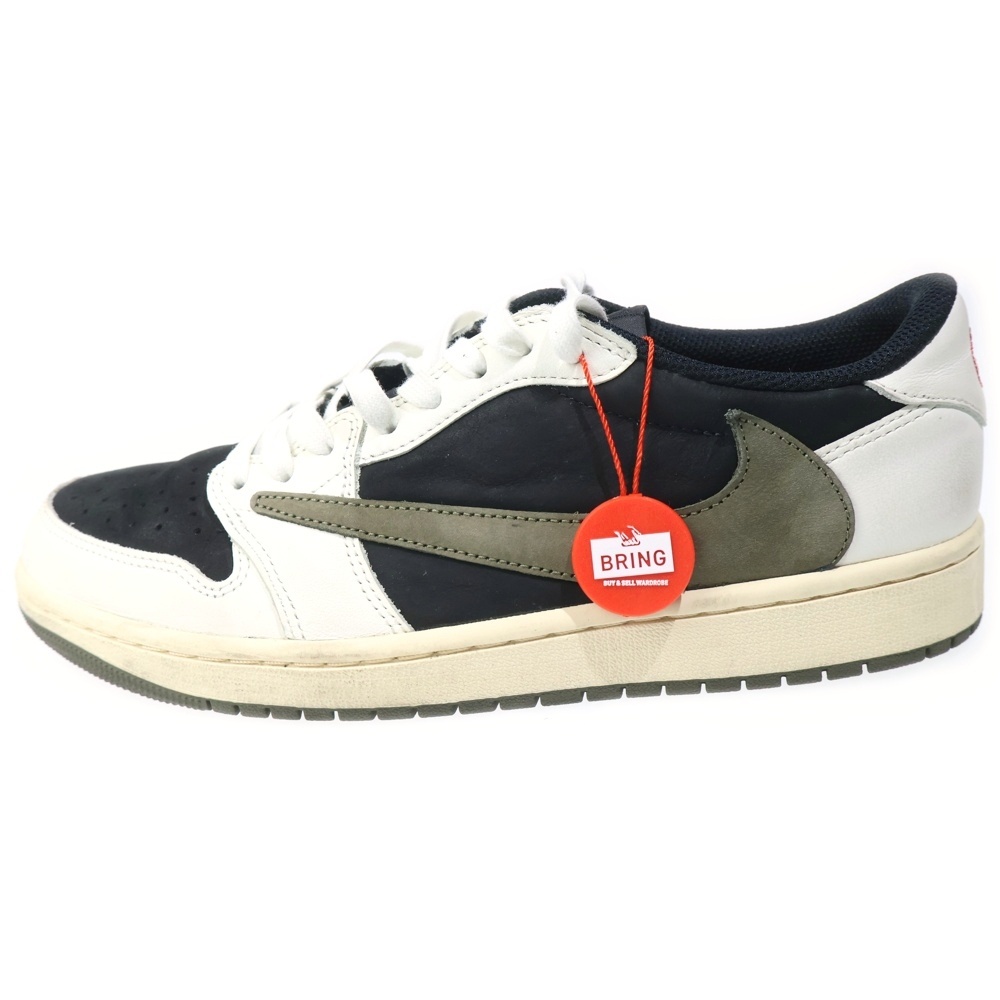×TRAVIS SCOTT WMNS AIR JORDAN 1 LOW OG トラヴィススコット ウィメンズ エアジョーダン1 ローカットスニーカー マルチ US10.5/27.5cm DZ4137-106 Bランク