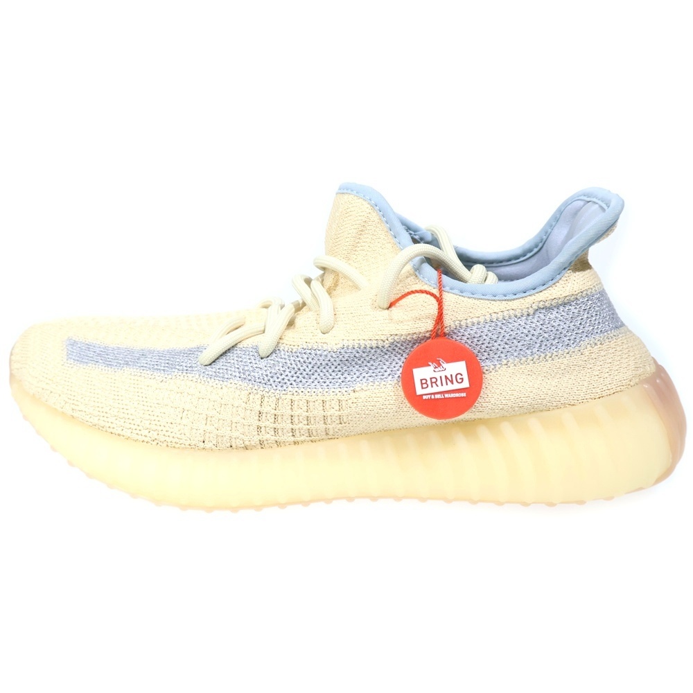 YEEZY BOOST 350 V2 LINEN イージーブースト リネン ローカットスニーカー ベージュ US9.5/27.5cm FY5158 Sランク