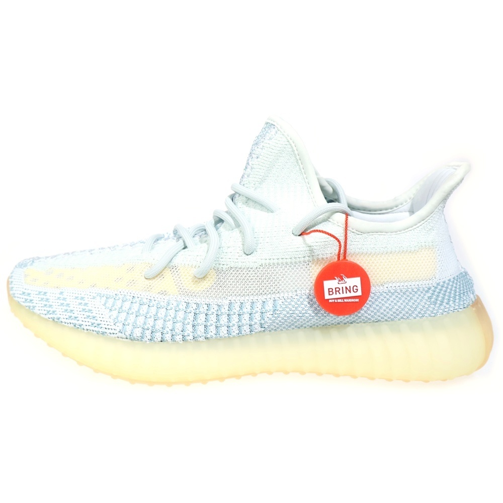 YEEZY BOOST 350 V2 CLOUD WHITE イージーブースト クラウド ローカットスニーカー ホワイト US9.5/27.5cm FW3043 Sランク