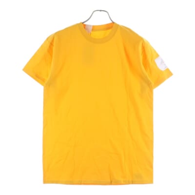 コットン クルーネック半袖Tシャツ カットソー イエロー 9212-CS95 Aランク