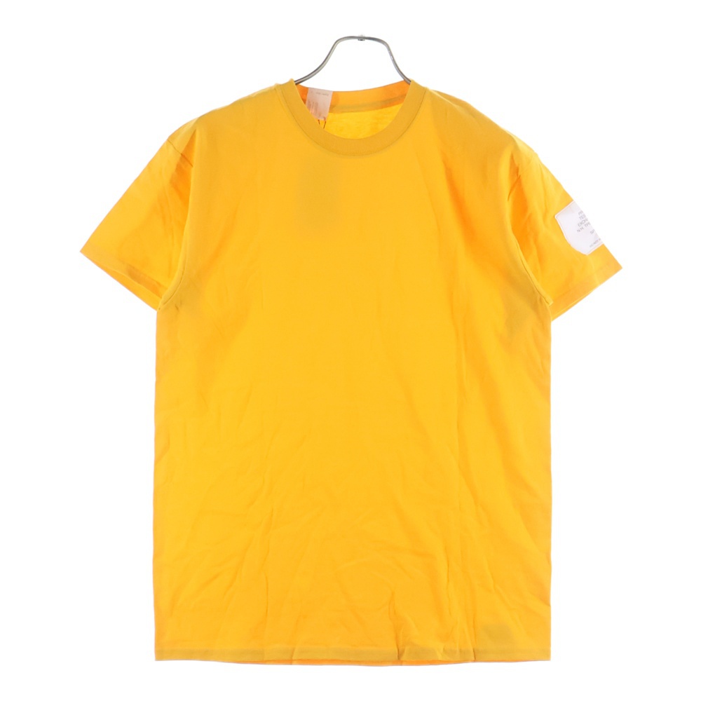 コットン クルーネック半袖Tシャツ カットソー イエロー 9212-CS95 Aランク