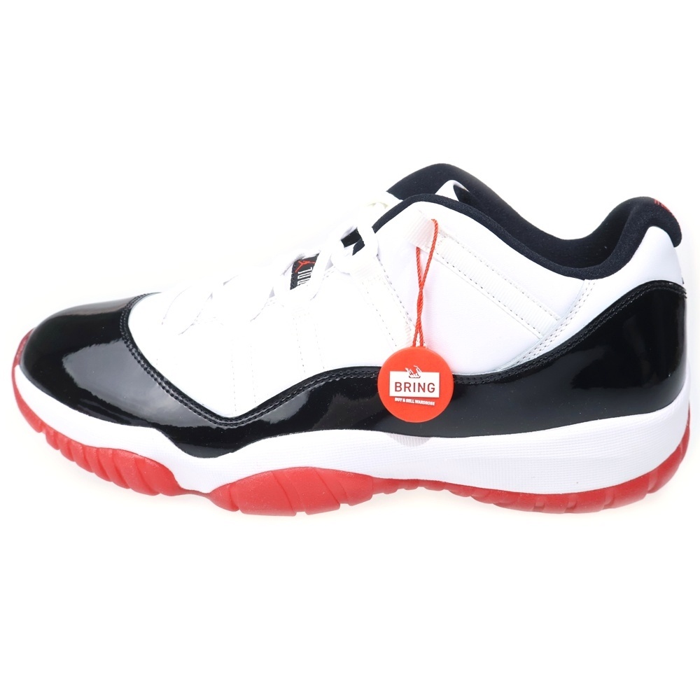 AIR JORDAN 11 RETRO LOW BRED エアジョーダン11 レトロ ブレッド ローカットスニーカー AV2187-160 US12/30cm ブラック/レッド Sランク