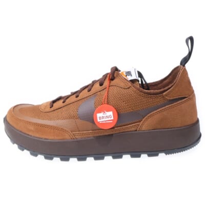 ×TOM SACHS WMNS GENERAL PURPOSE SHOE トムサックス ウィメンズ ジェネラルパーパスシュー ローカットスニーカー ブラウン U10/27cm DA6672-201 Sランク