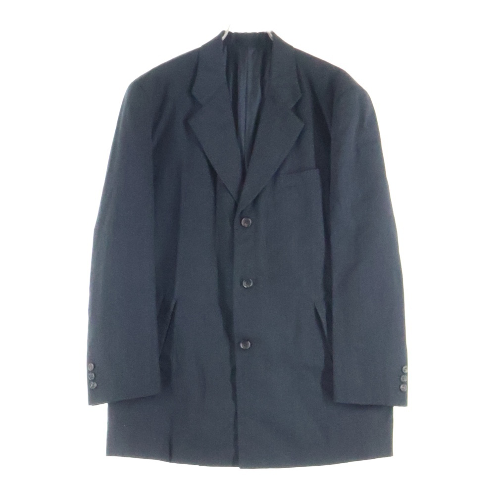 90s TAILORED JACKET 田中オム期 金タグ シングル ウール テーラードジャケット ブラック HJ-07006M Aランク