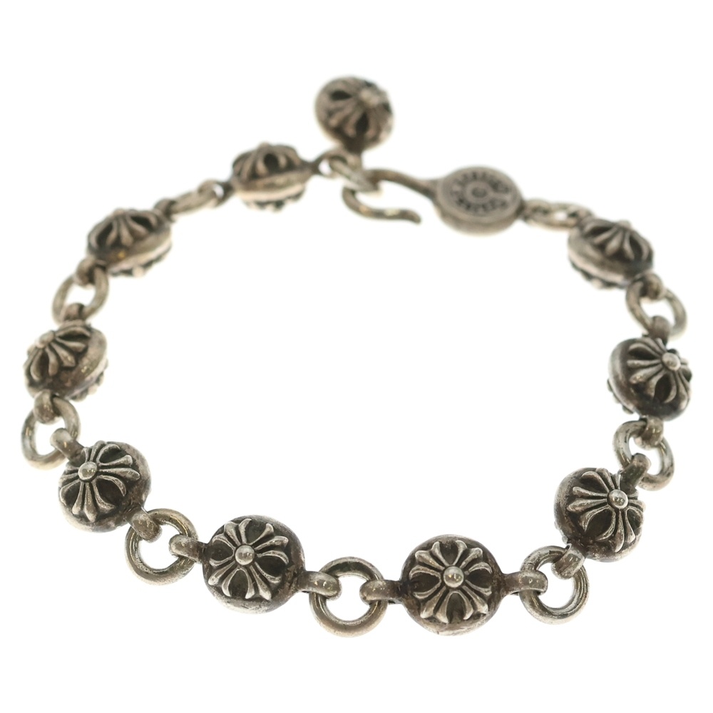 NO2 BALL #2クロスボールブレスレット シルバー BCA176 Bランク