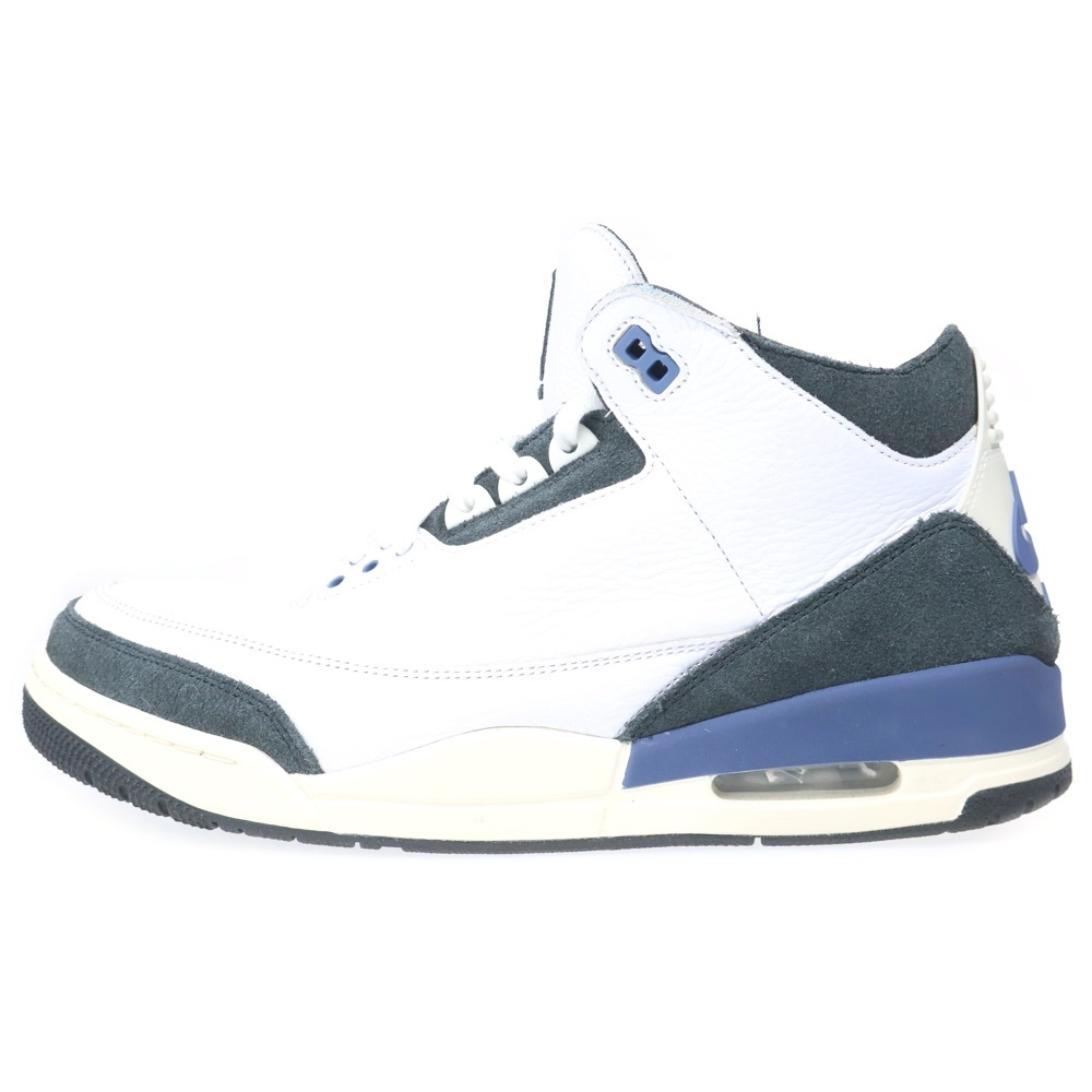 ×A MA MANIERE AIR JORDAN 3 RETRO OG SP FOR THE LOVE エアジョーダン 3 レトロ フォー ザ ラブ ミッドカットスニーカー ホワイト US12/30cm HV8571-100 Bランク