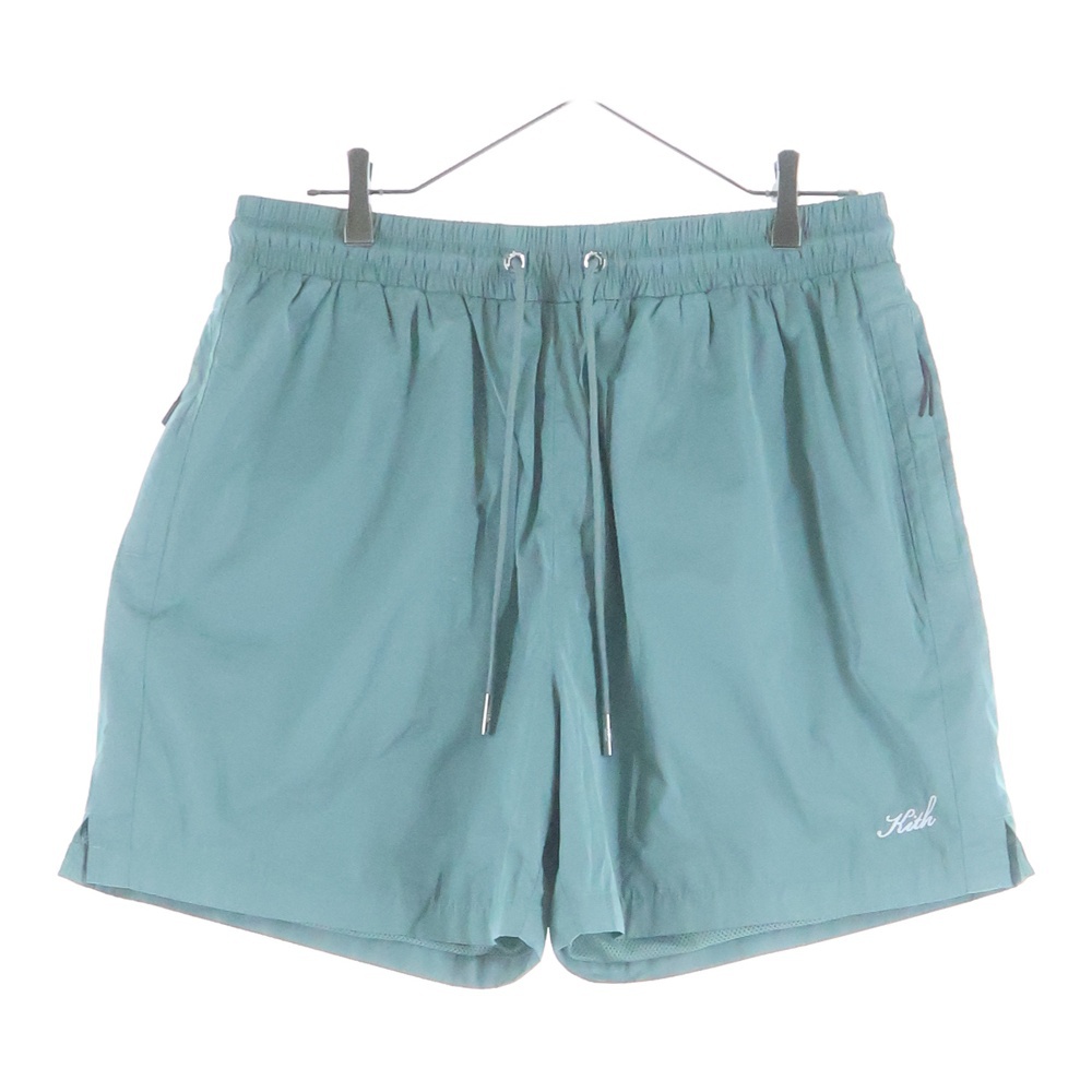 マルチポケット ドローストリング アクティブ ナイロンショートパンツ グリーン KHM060322 Bランク