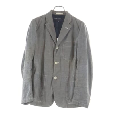 12SS ステッチデザイン シングル テーラードジャケット グレー HI-J046 AD2011 Cランク