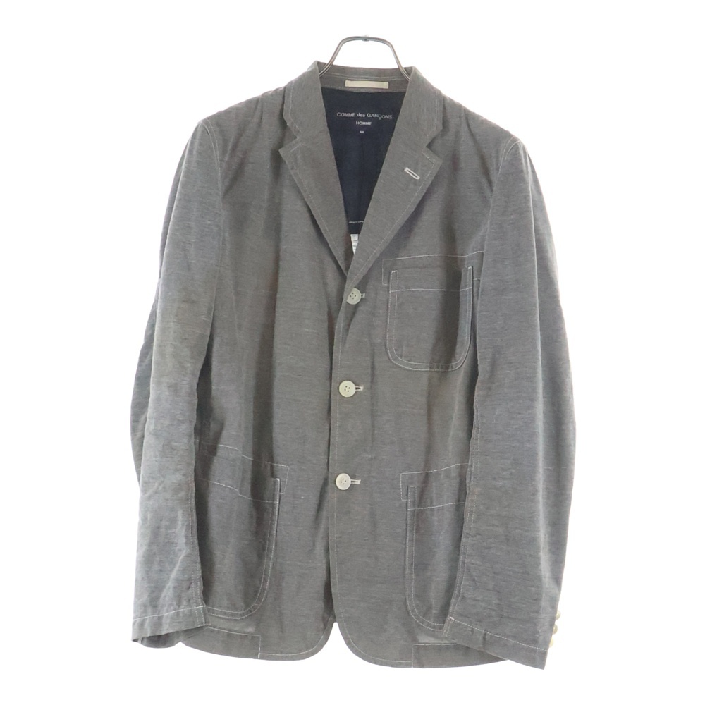 12SS ステッチデザイン シングル テーラードジャケット グレー HI-J046 AD2011 Cランク