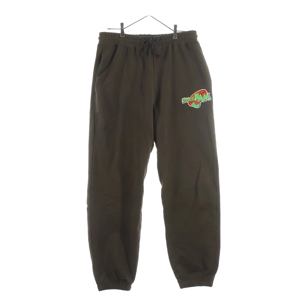 ×SPACE JAM TRACK PANT スペースジャム エンブロイダリーデザイン トラック スウェットパンツ ブラウン WDS-C-SJM-26-Q2-PT-01 Bランク