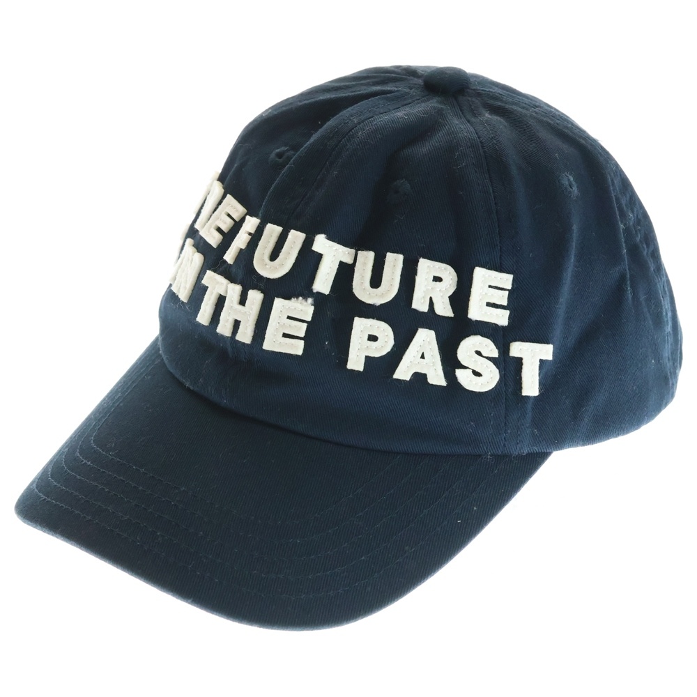 フロントエンブロイダリーデザイン アジャスター付き ベースボールキャップ 帽子 ブラック Bランク