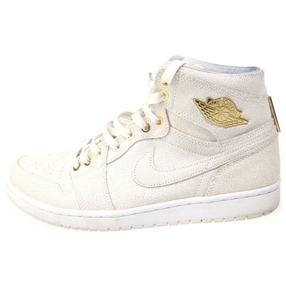 AIR JODAN 1 RETRO HIGH PINNACLE エアジョーダン レトロハイ ピナクル ホワイト US10/28cm 705075-130 Bランク