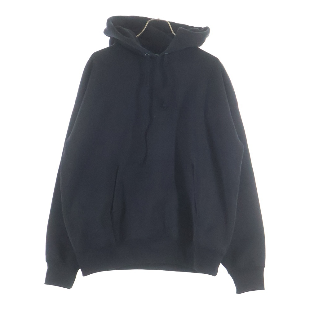 19AW BAGGY POLYESTER SWEAT P/O PARKA バギー ポリエステル プルオーバースウェットパーカー フーディー ブラック A9AP01PU Bランク