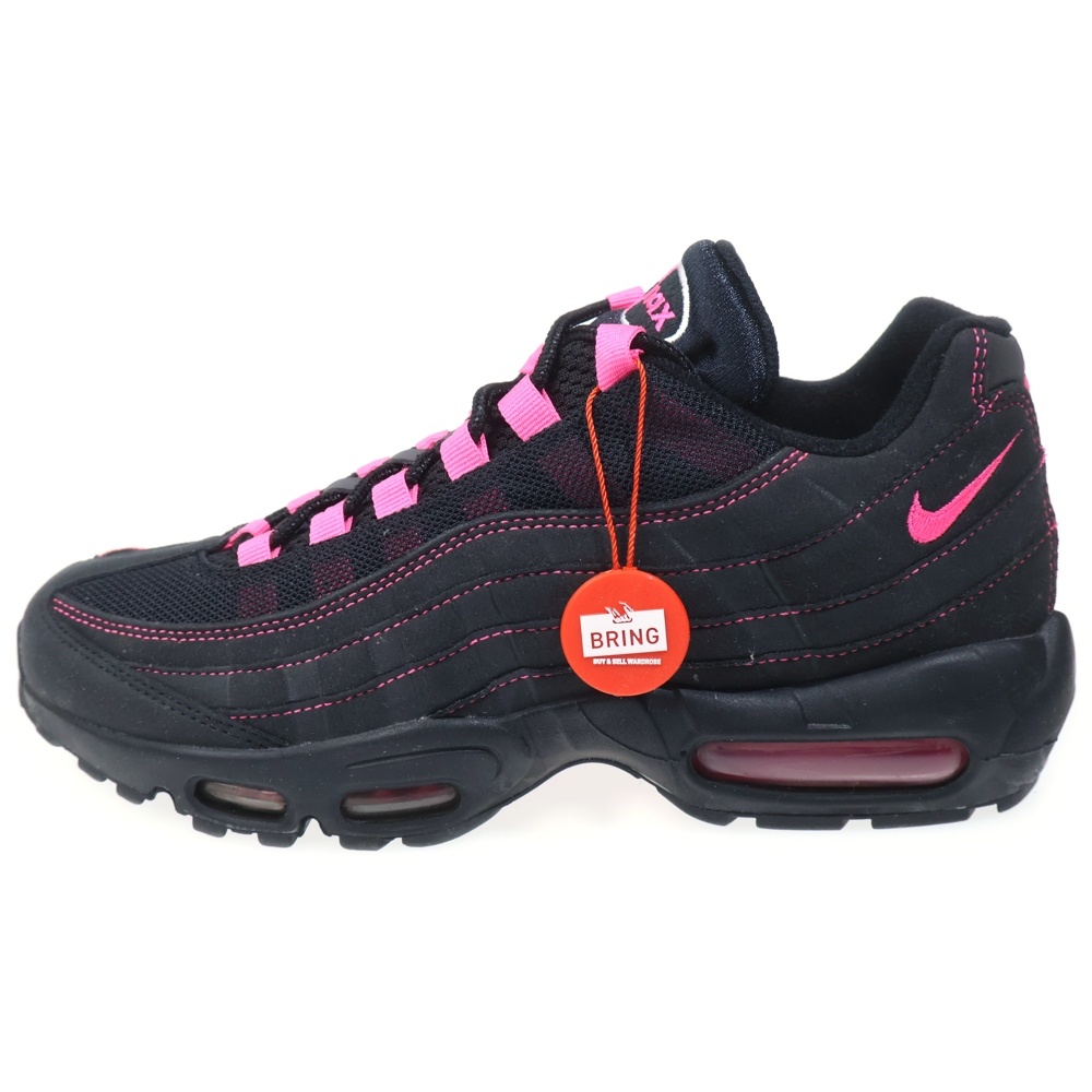 AIRMAX95 OG エアマックス95 ローカットスニーカー ピンク/ブラック US9.5/27.5cm CU1930-066 Sランク