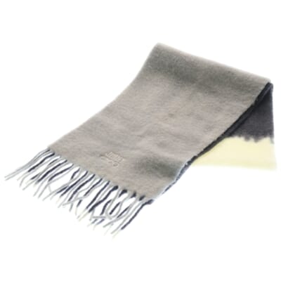 DOMI SCARF ロゴエンブロイダリー グラデーション ドミスカーフ マフラー レディース マルチ J000172071 Aランク