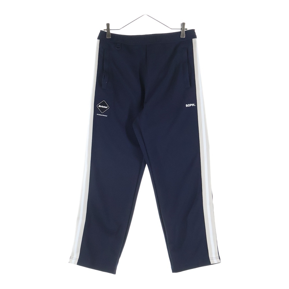 25SS TRAINING TRACK PANTS ロゴパッチ サイドライン トレーニング トラックパンツ ネイビー FCRB-250064 Bランク