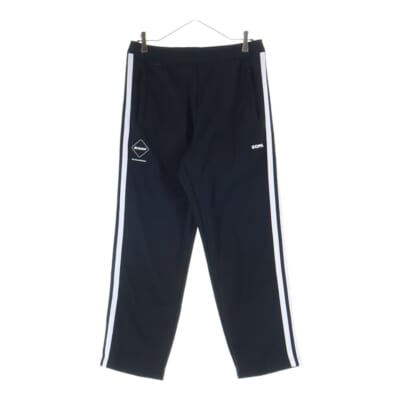 25SS TRAINING TRACK PANTS ロゴパッチ サイドライン トレーニング トラックパンツ ブラック FCRB-250064 Bランク