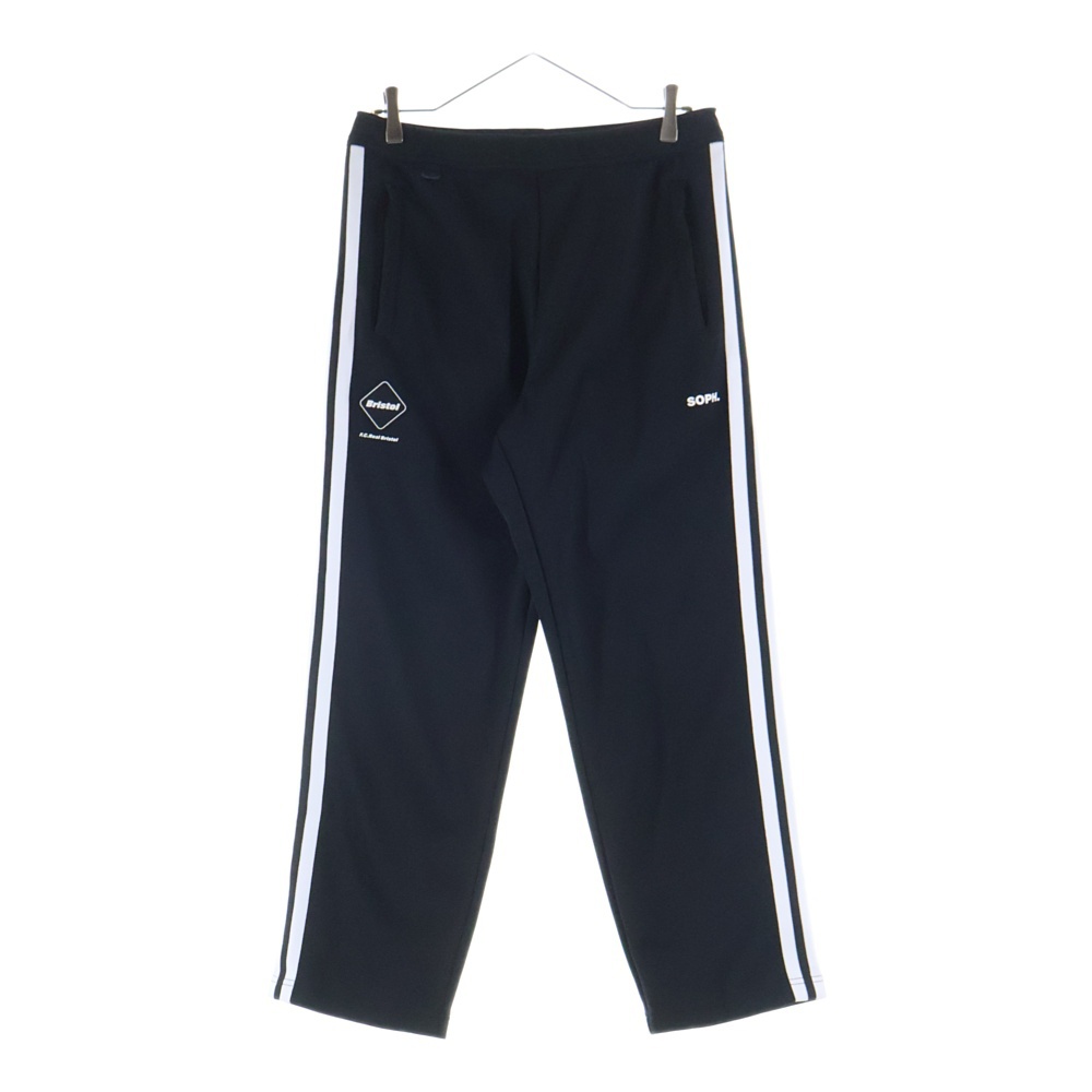 25SS TRAINING TRACK PANTS ロゴパッチ サイドライン トレーニング トラックパンツ ブラック FCRB-250064 Bランク