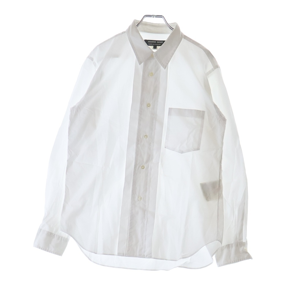18AW AD2018 長袖ドレスシャツ ホワイト DB-B022 Bランク