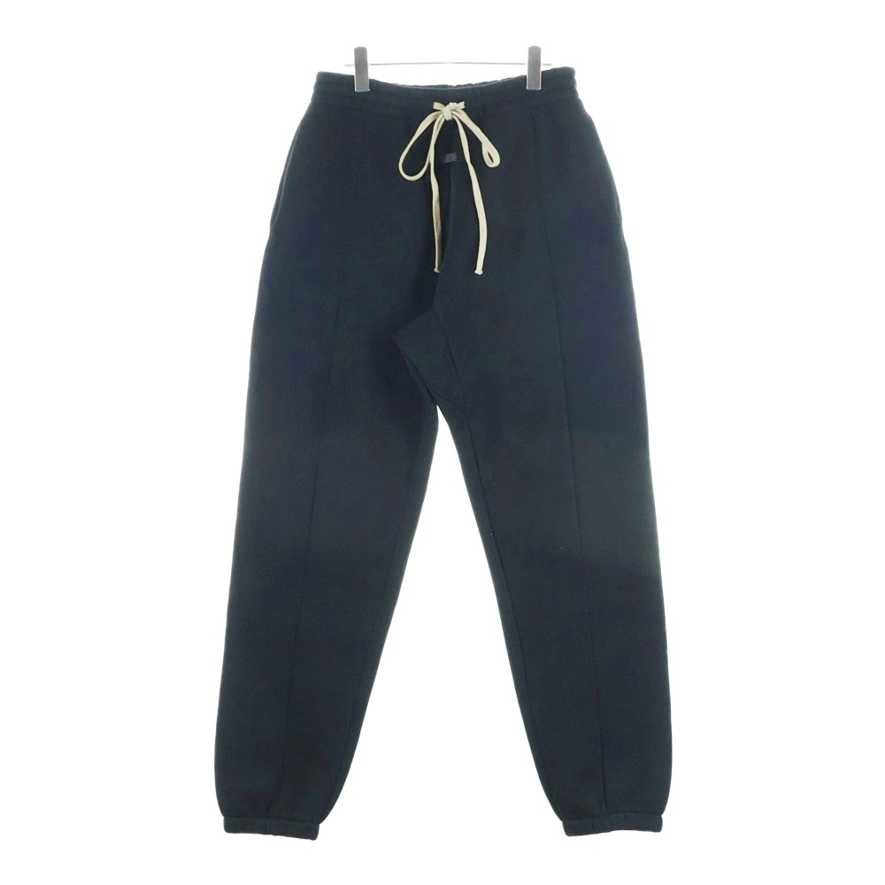 SWEATPANT ロゴパッチ イージースウェットジョガーパンツ ブラック Bランク