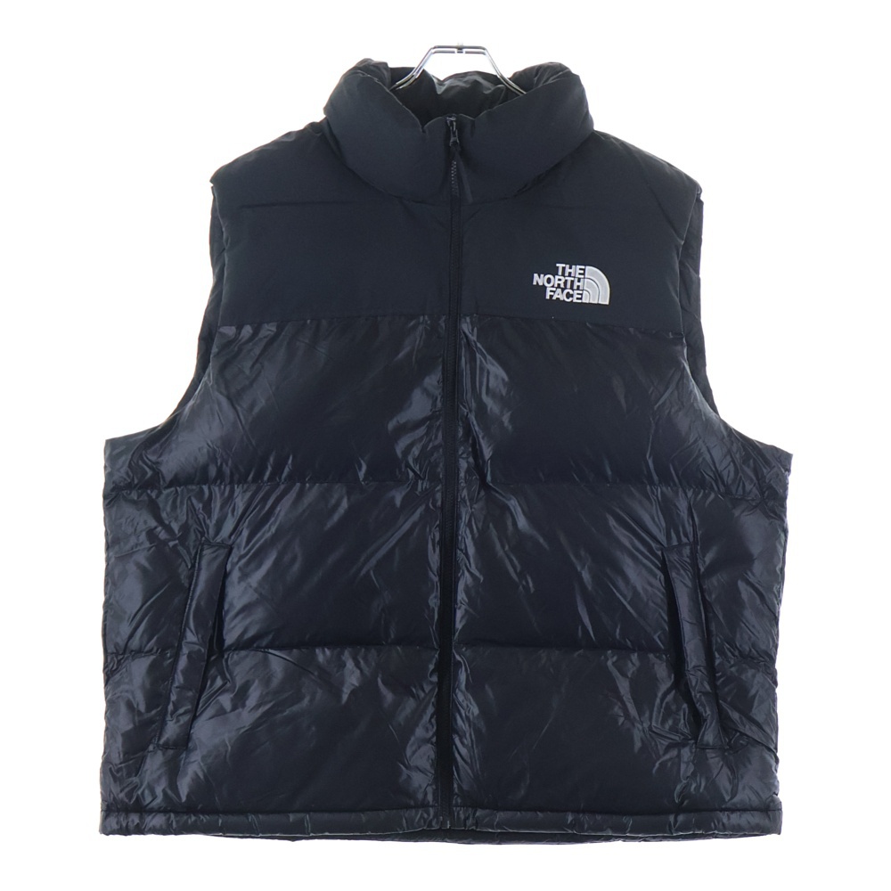 25SS NUPTSE ON BALL VEST ヌプシ オンボール ジップアップベスト ブラック NV3NR50A Aランク