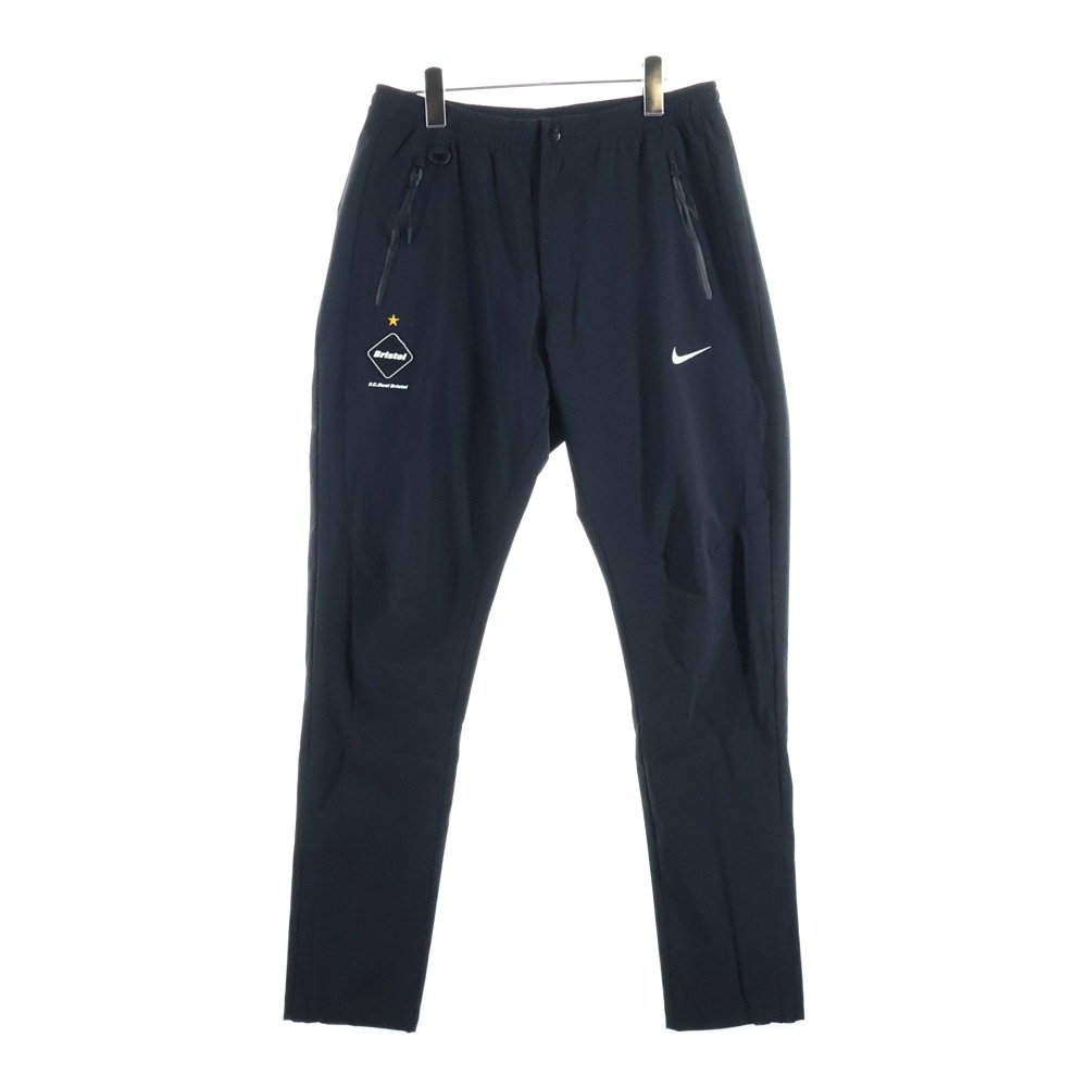 16SS ×NIKE DRI-KNIT WARM UP PANT ナイキ ドライ ニット ウォームアップ ナイロン パンツ ブラック 823117-010 Bランク