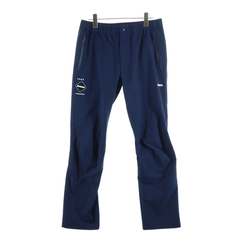 ×NIKE WARM UP PANT ウォームアップ ナイロン パンツ ネイビー FCRB-230005 Bランク