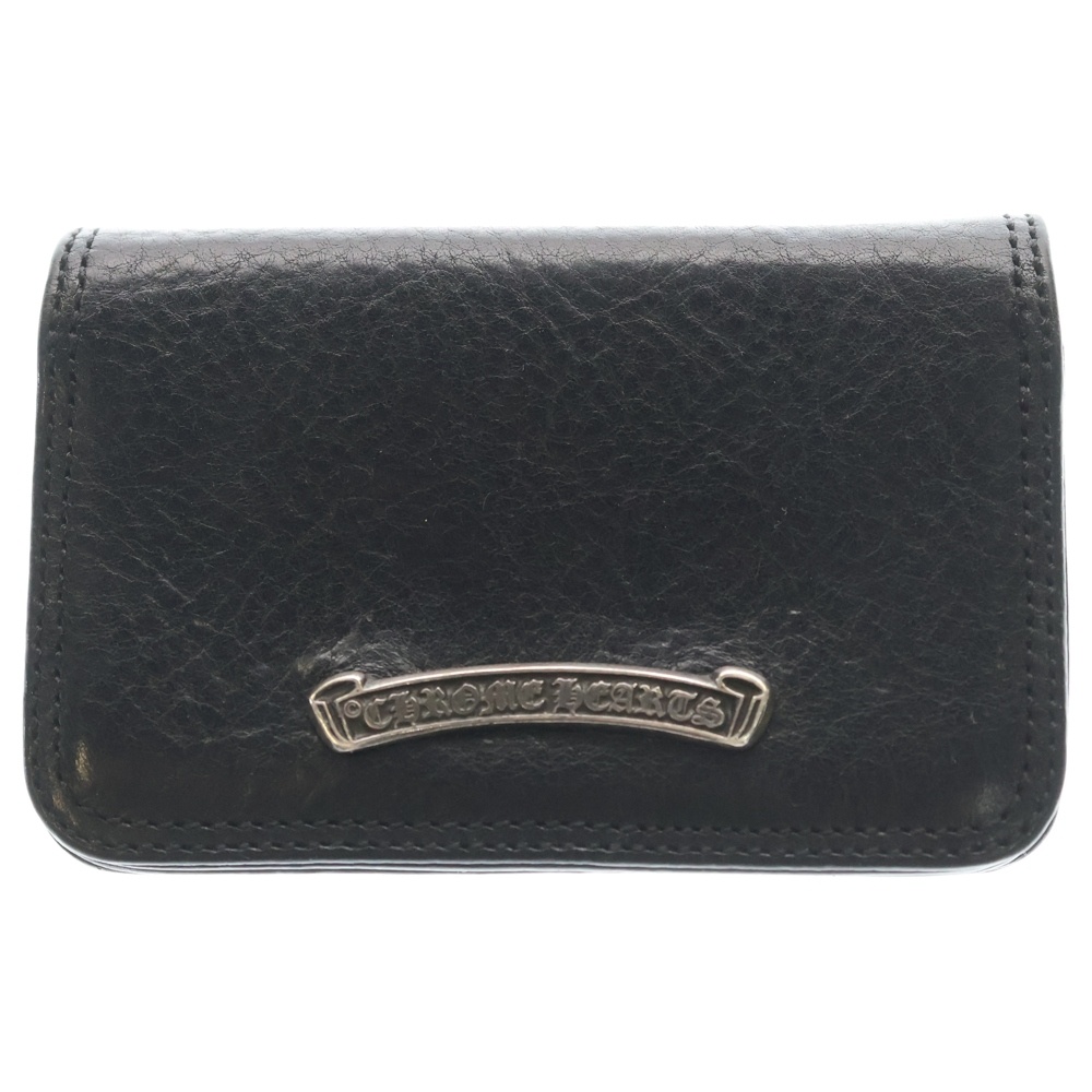 CARD CASE グロメット付きレザーカードケース ブラック Bランク