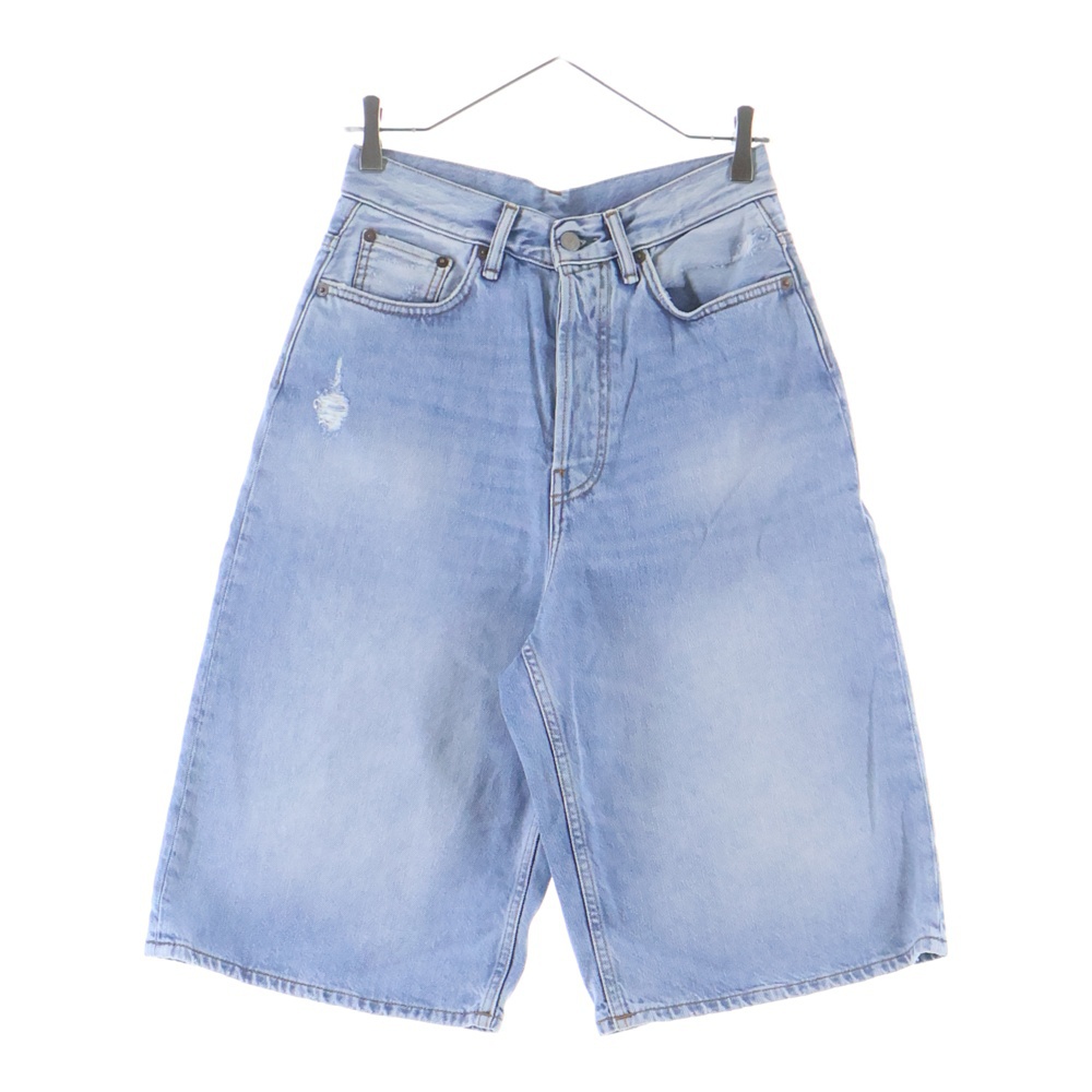 ルーズフィット デニムショーツ ハーフパンツ インディゴ FN-MN-SHOR000235 Bランク