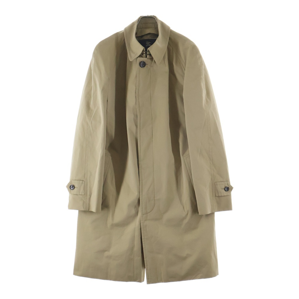ライナー付き 裏地ノヴァチェック ステンカラーコート ベージュ A1A85-477-42 Bランク