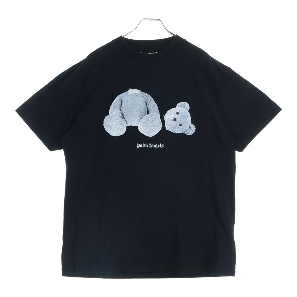 BEAR CLASSIC T-shirt ベアークラシック フロントプリント クルーネック半袖Tシャツ カットソー ブラック PMAA001E20JER004 Bランク