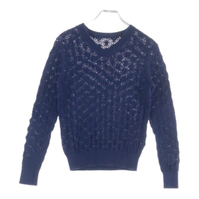 05SS Vネック コットン ニットセーター ネイビー RO-N004 AD2005 Bランク