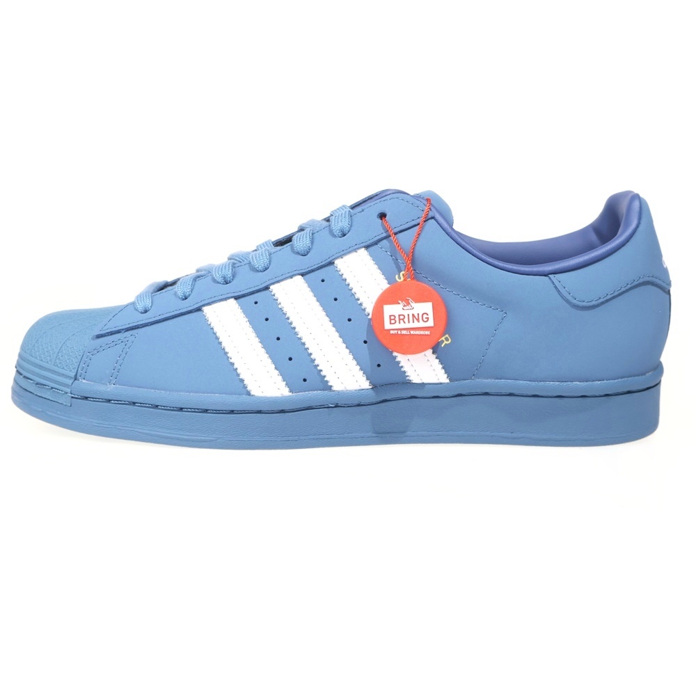 ×Daiki Tsuneta ×atmos SUPERSTER 常田大希 ダイキツネタ アトモス スーパースター ローカットスニーカー ブルー US9/27cm H06346 Sランク