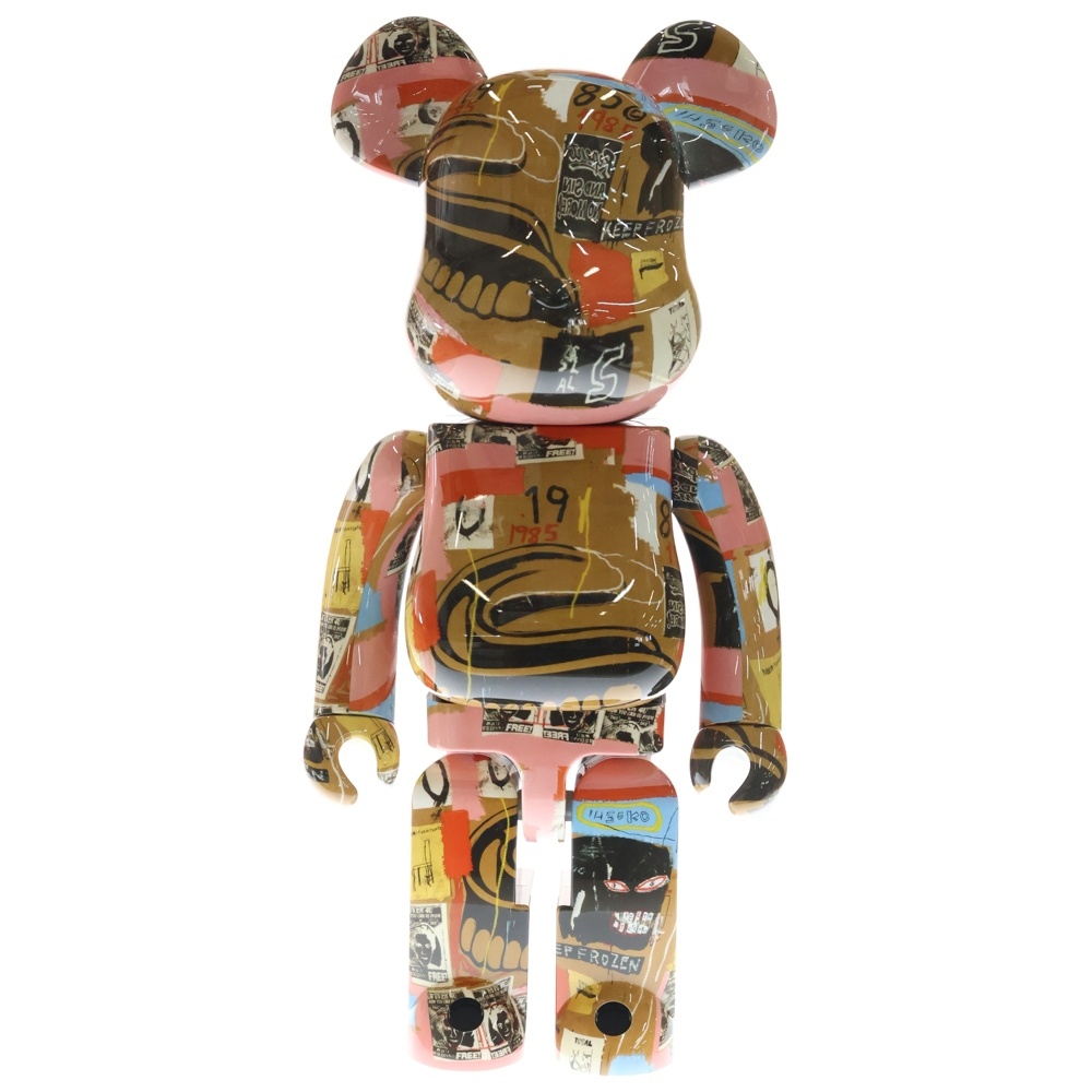 メディコムトイ BE@RBRICK Andy Warhol JEAN-MICHEL BASQUIAT #2 1000