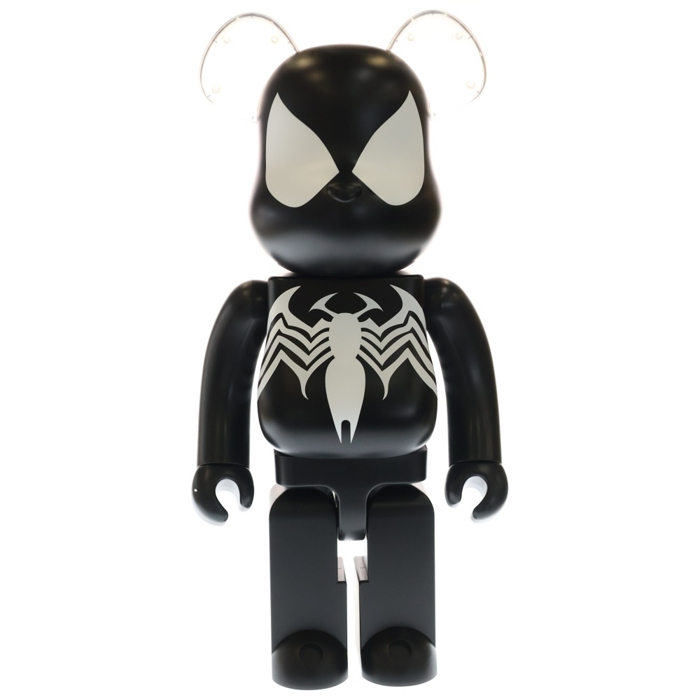 BE@RBRICK SPIDER-MAN BLACK COSTUME 1000% ベアブリック スパイダーマン ブラック コスチューム フィギュア 人形 ブラック Sランク