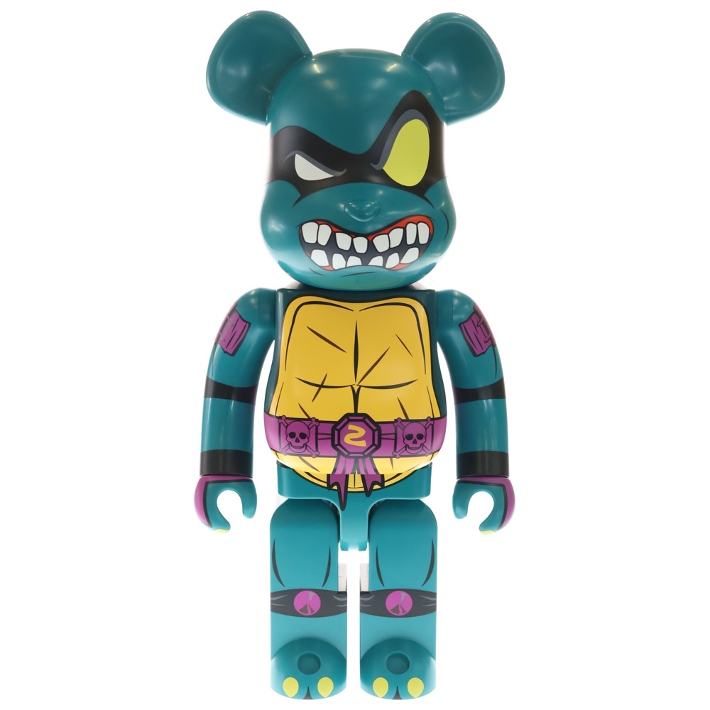BE@RBRICK SLASH Teenage Mutant Ninja Turtles 1000% ベアブリック スラッシュ ミュータントタートルズ フィギュア 人形 ブルー Sランク