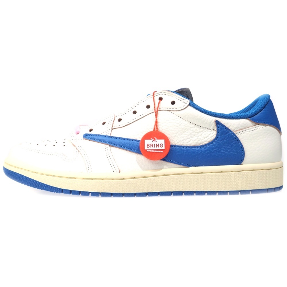 ×Travis Scott ×fragment design AIR JORDAN 1 LOW OG トラヴィススコット フラグメントデザイン エアジョーダン1 ローカットスニーカー DM7866-104 Sランク