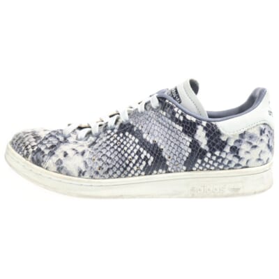 Stan Smith Snakeskin スタンスミス スネークスキン ローカットスニーカー グレー US8.5/26.5cm EH0151 Bランク