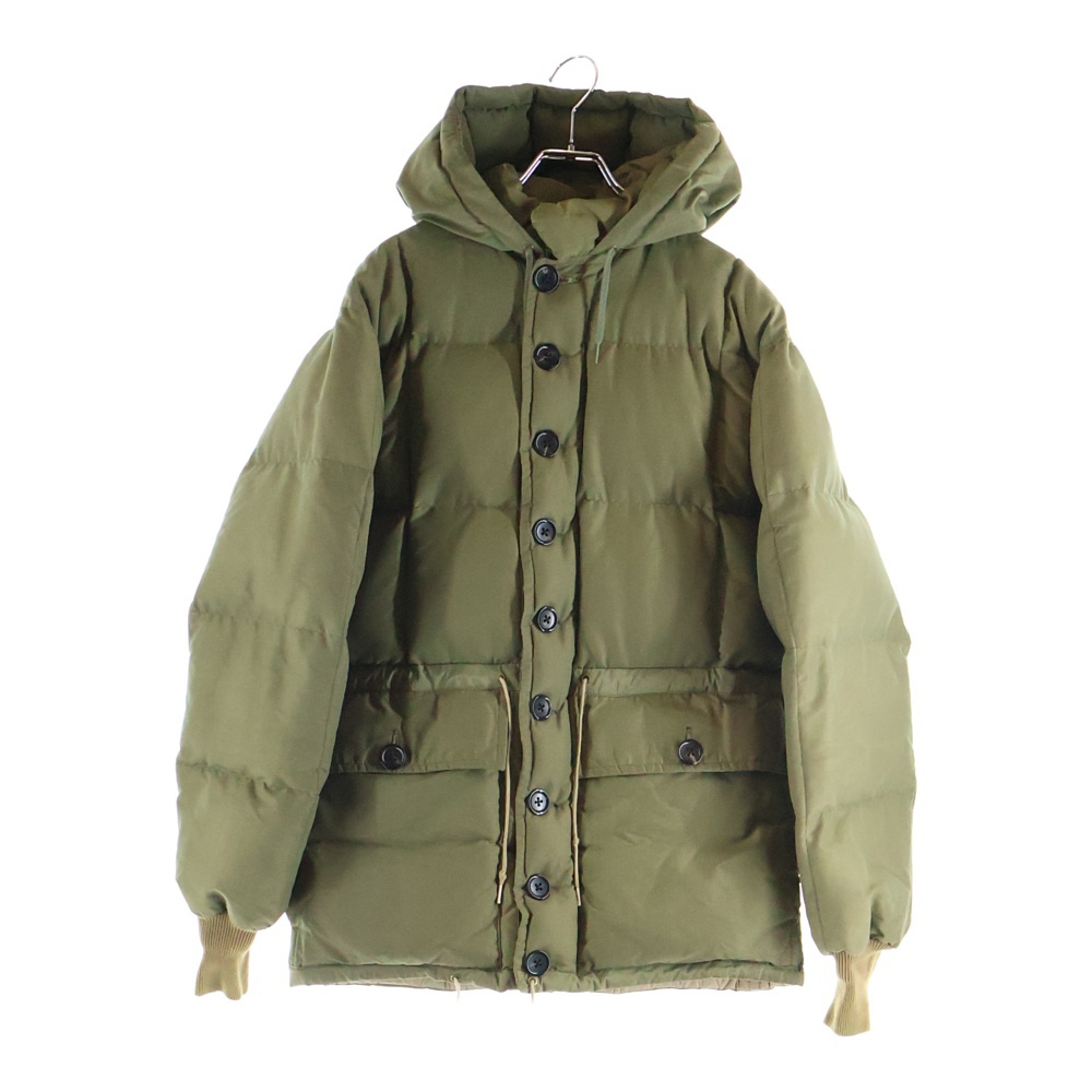 50S VINTAGE KARAKORAM ヴィンテージ カラコルム 日の出タグ ダウンジャケット カーキ Bランク