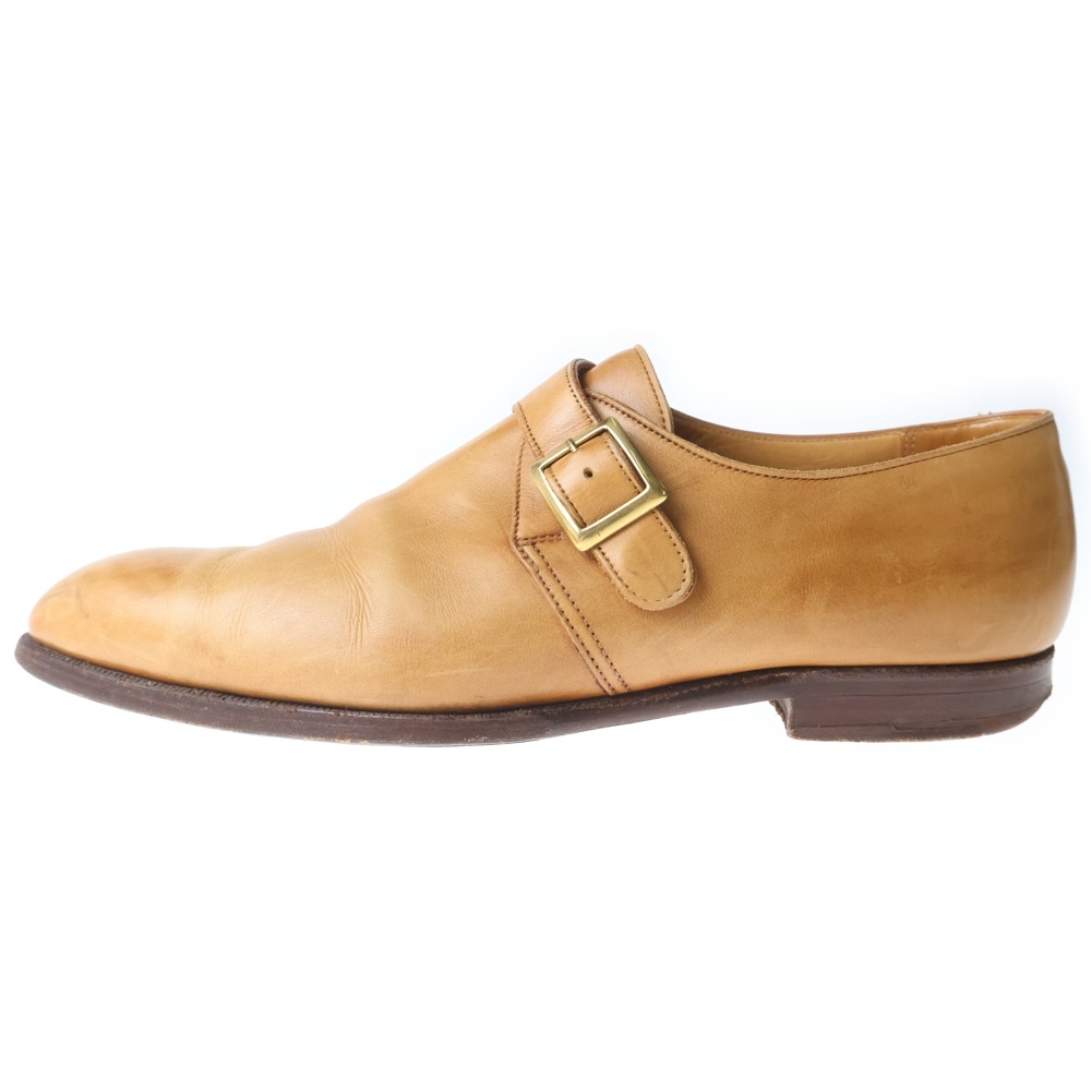 SAVILE ハンドグレード シングルモンク ドレスシューズ ブラウン Bランク