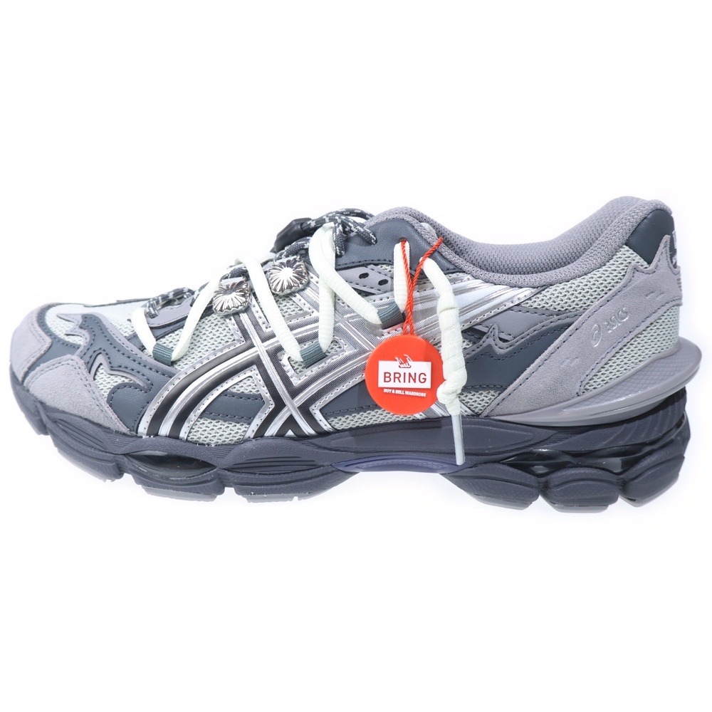 ×TOGA Gel-Cumulus 16 TG トーガ ゲルキュムラス ローカットスニーカー シルバー/グレー US8.5/26.5cm 1203A838-020 Sランク